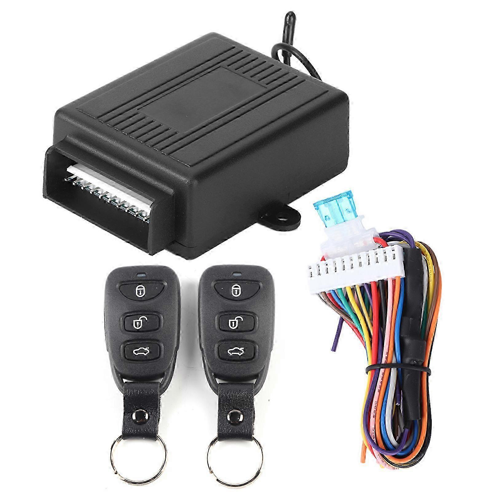 2025 Universal Car Central Door Lock Keyless Entry System Remote Control Kit