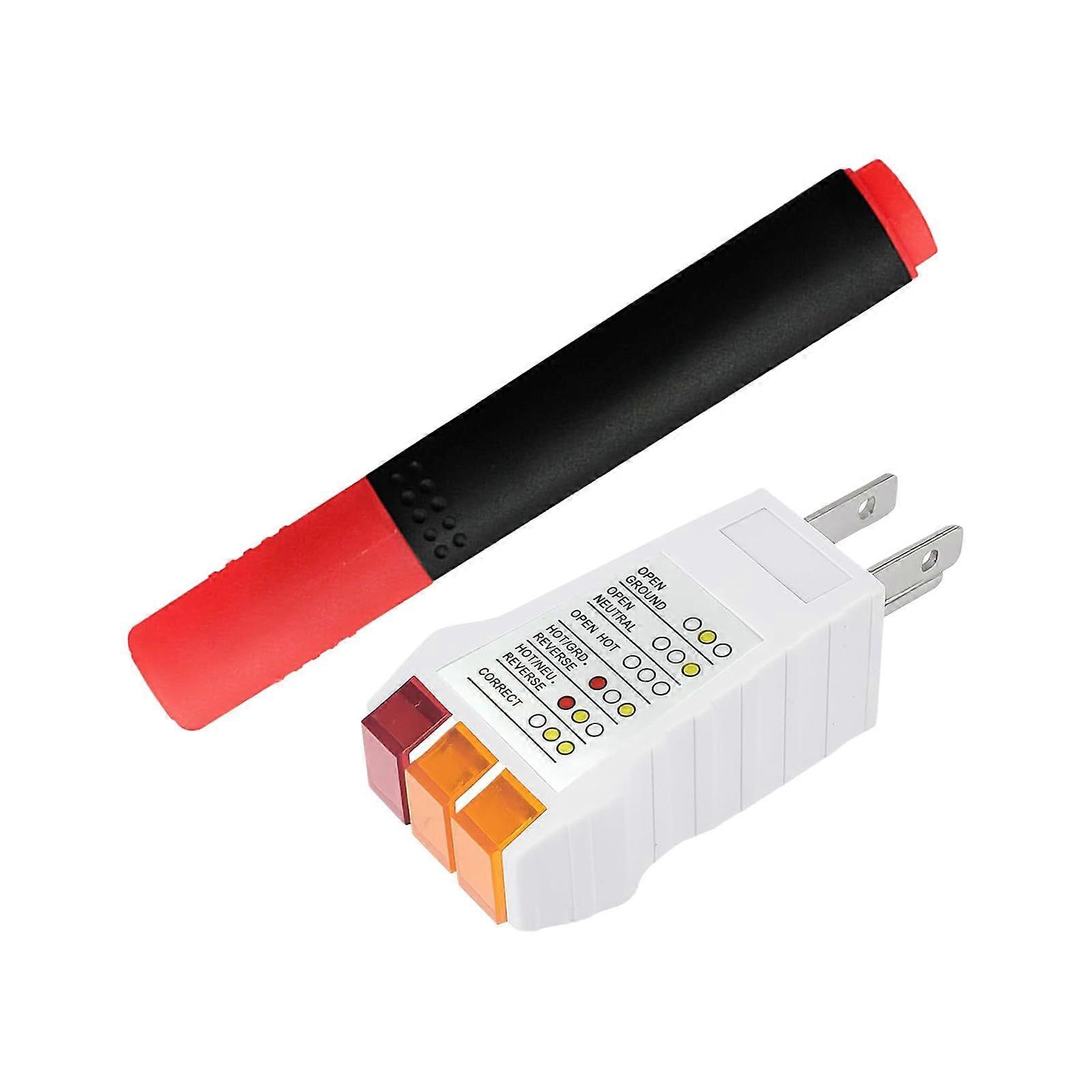 Electrical Outlet Tester Grounding Tester for Grounding Products Sheets Mats