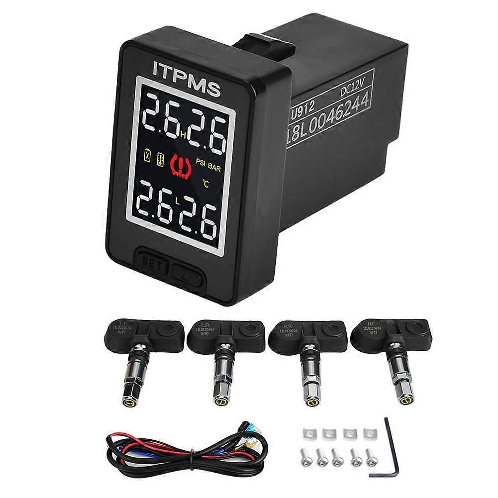 Car Tire Pressure Monitor System TPMS with 4 Internal Sensors for Toyota