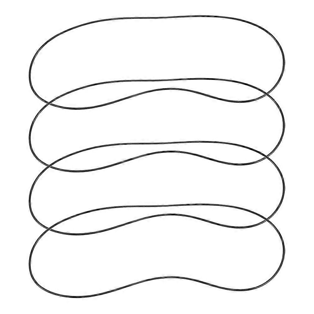 Slow Cooker Lid Strap Secure Fastener for Kitchen Use 8Pcs Black Bands