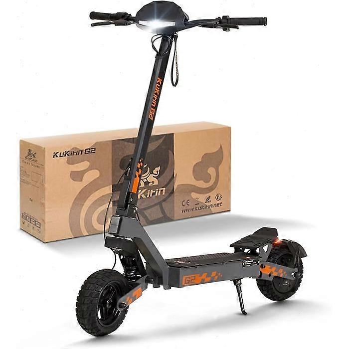Kukirin G2 – skuter elektryczny – opony 10-calowe – silnik 800 W – akumulator 48 V 15,6 Ah, zasięg 55 km – ekran dotykowy