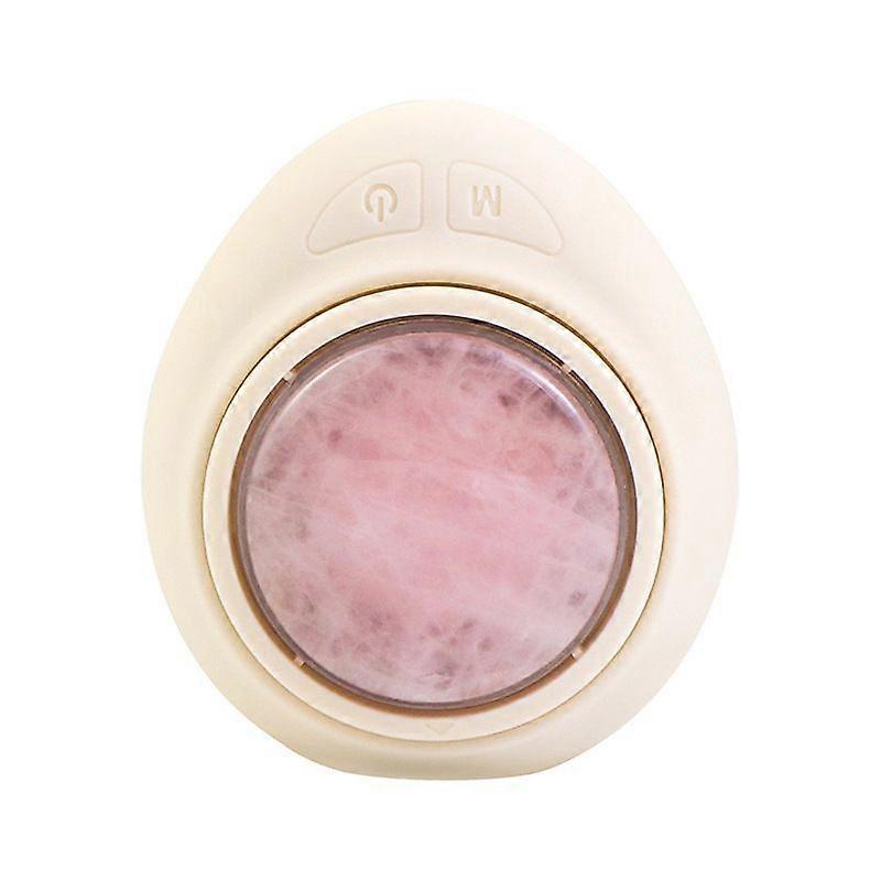 4-in-1 LED Phototherapy Jade Facial Massager - EMS Microcurrent, Heating & Vibration for Anti-Aging, Whitening, Acne Removal, Pore Cleaning - Portable