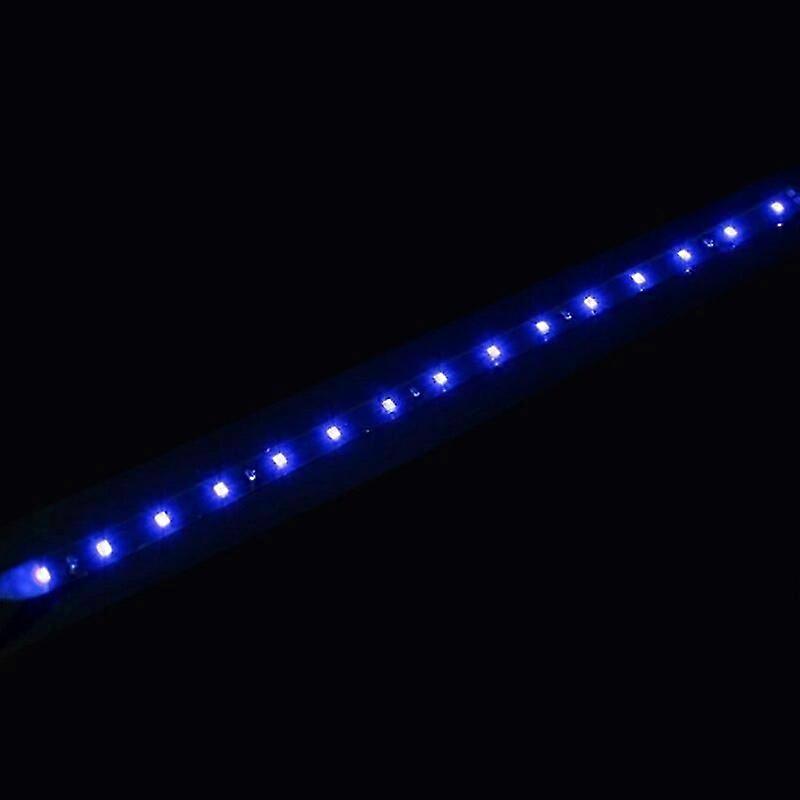 1 PCS Car Ambient Decorative LED Strip Light Auto DRL Styling Flexible Atmosphere Lights 12V 15 SMD 30CM White Red Yellow BuleMotor Vehicle Lighting