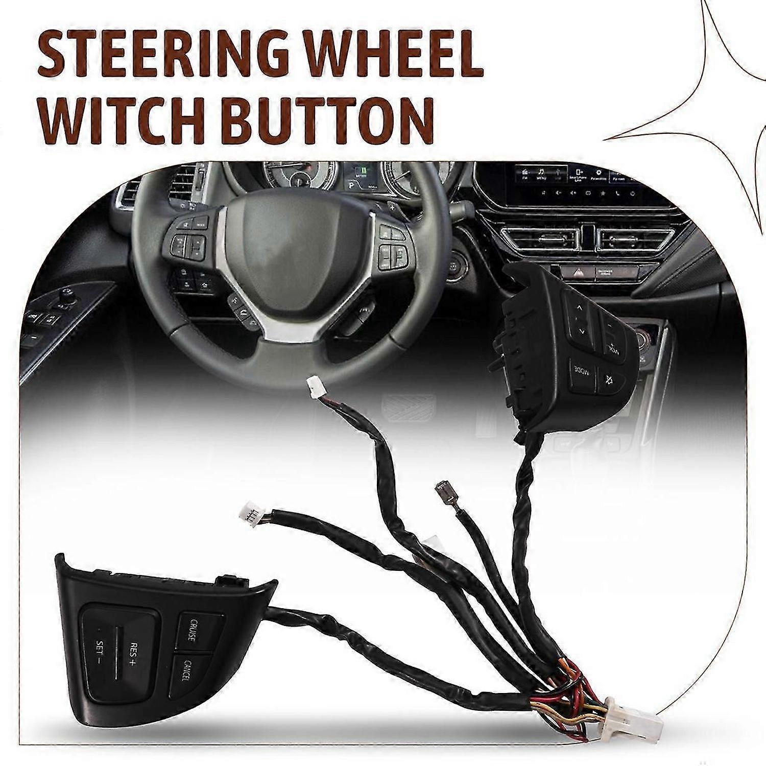 Steering Wheel Switch Button Volume Cruise Control Switch for Swift SX4 S- Vitara 2016