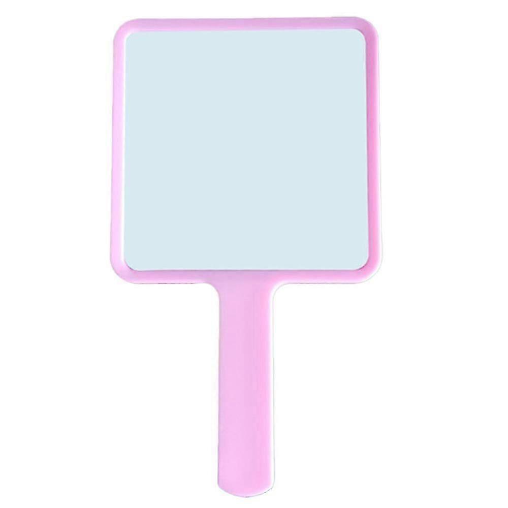 Square Handheld Mirror with Handle for Salon and Home Hairdressing, Professional Quality Design