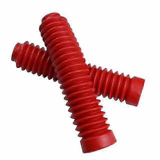 Motorcycle Front Fork Dust Covers Rubber Protector Gaiters for Shock Absorbers