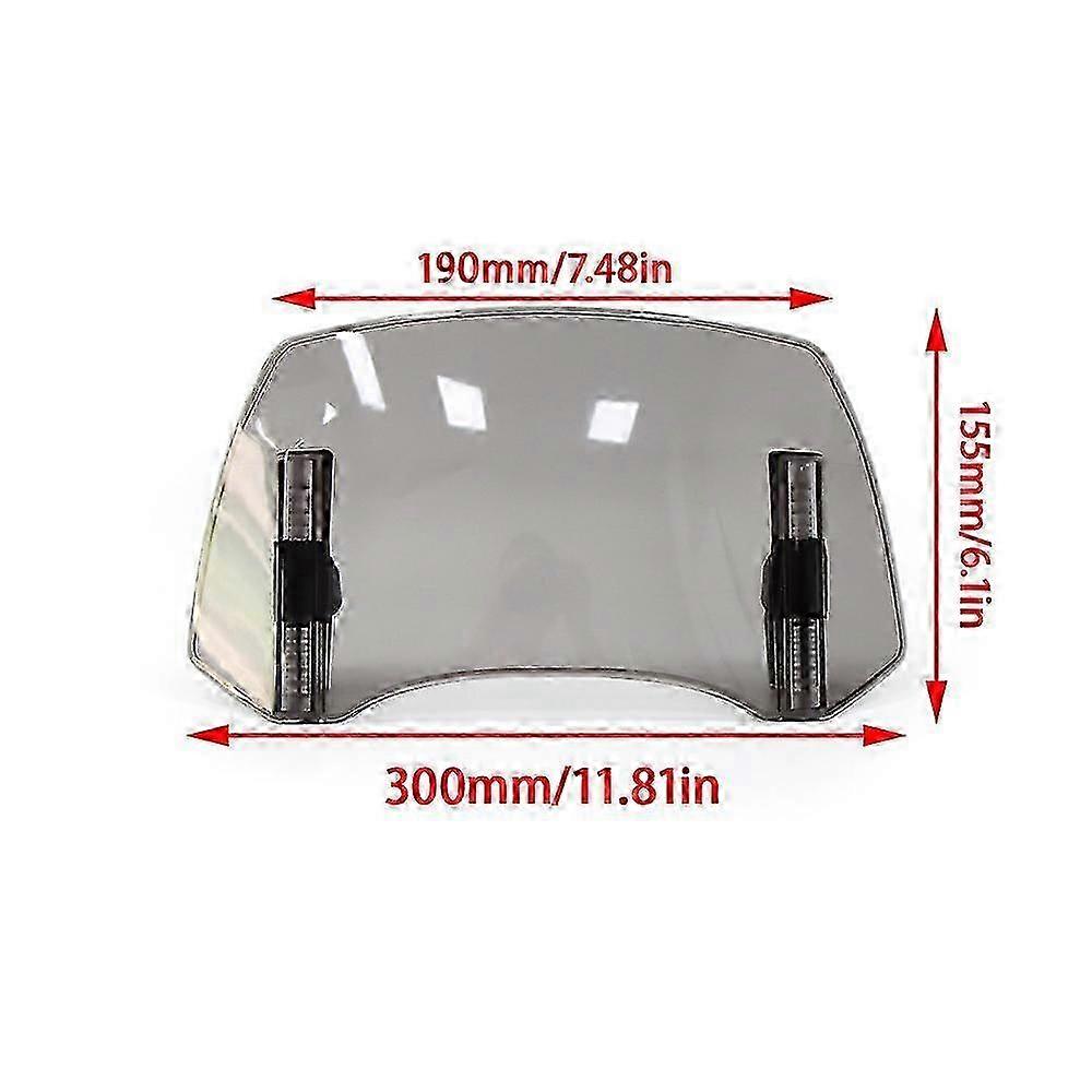 Motorcycle windshield accessory for BMW R1200GS GSA