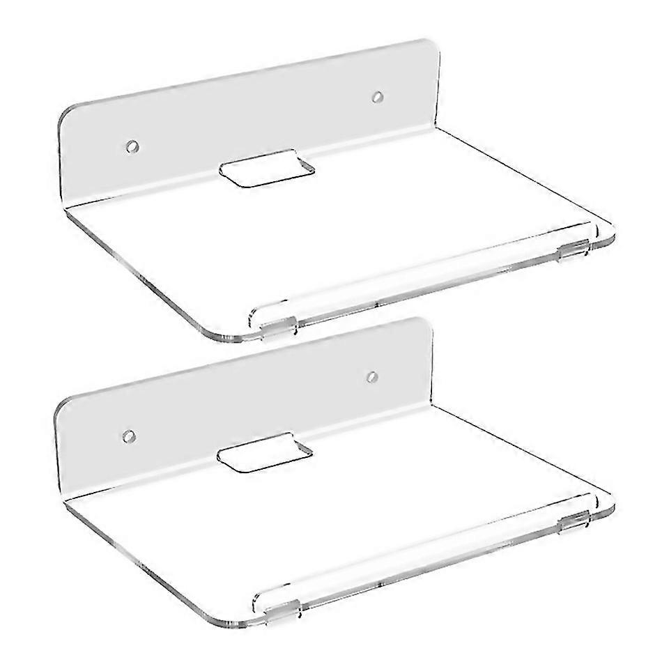 For Acrylic Wall Shelf Set 2 For Security Camerasspeakers