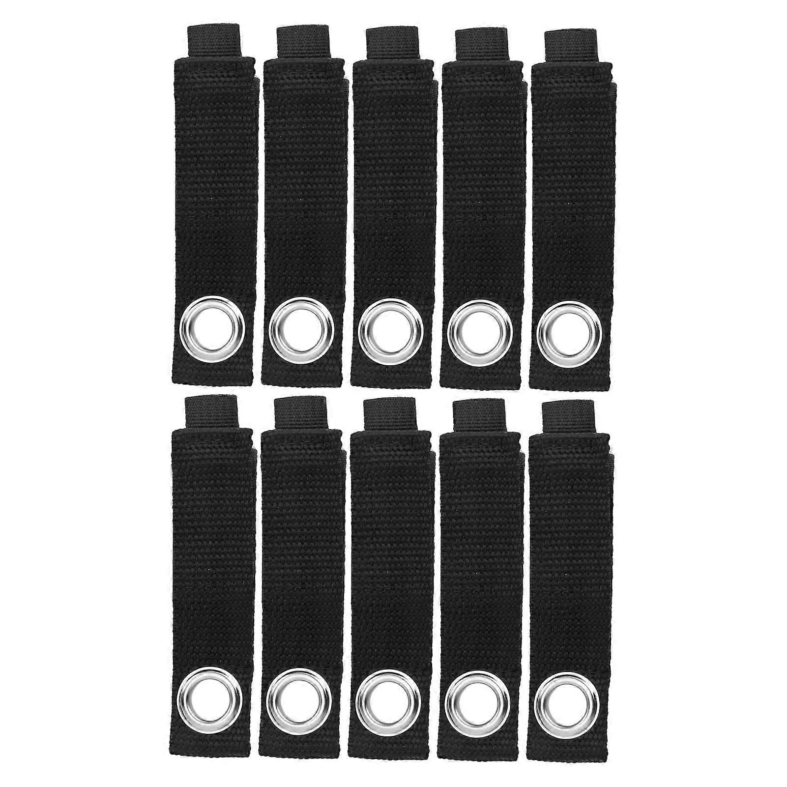 10 Pcs Storage Straps Hook Loop Extension Cord Storage Holder Organizer Wrap Keeper S