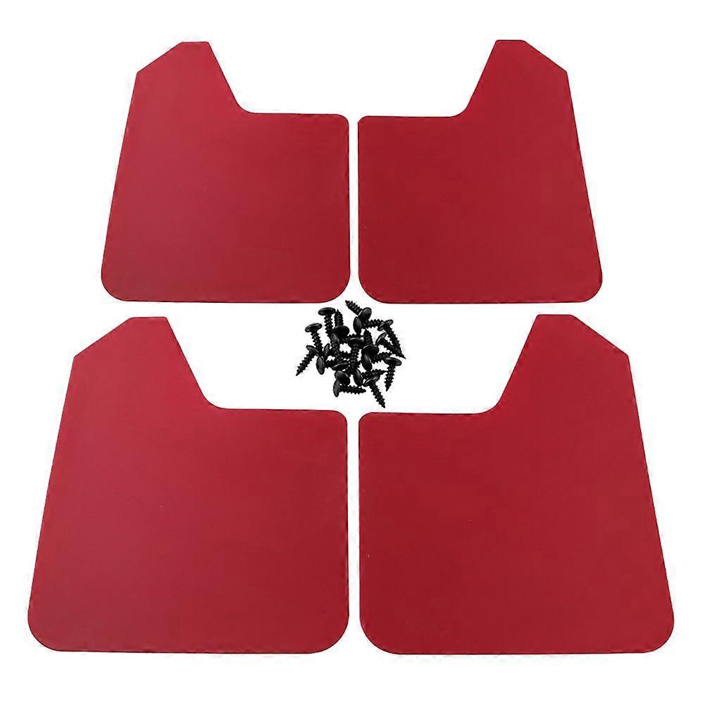 Universal MF12 BAS BLK Mud Flaps for Car Mudflaps Guards Mudguards with Screws