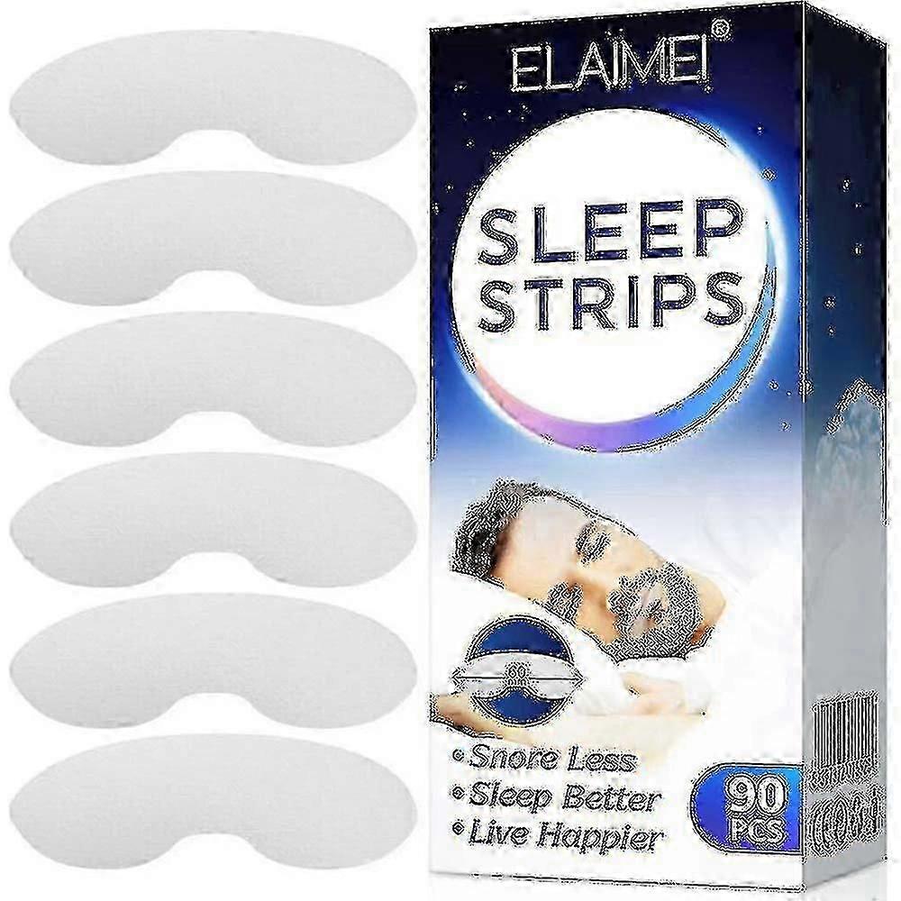 90-Pack Sleep Strips for Mouth Taping to Reduce Snoring and Improve Sleep Quality