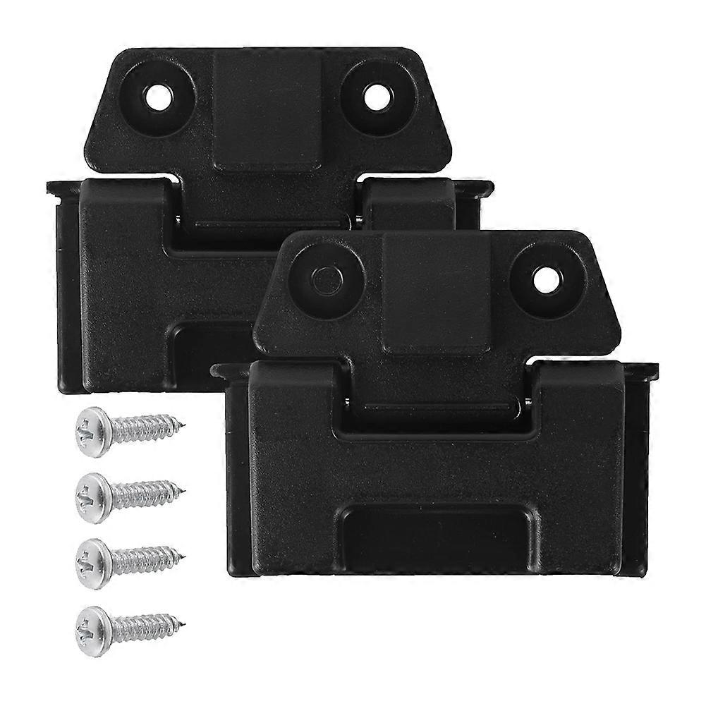 2 Pack Refrigerator Hinges for Igloo 25, 52, 72-Quart BMX Refrigerator Hinges with Screws Replacement Parts.