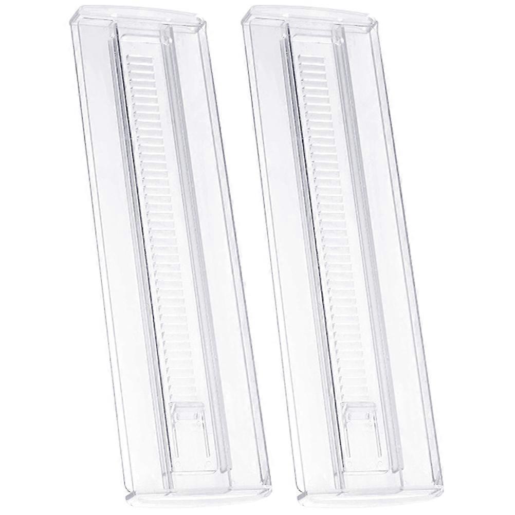Clear Plastic Drawer Dividers Retractable Tool for Drawer Sorting 8Pcs