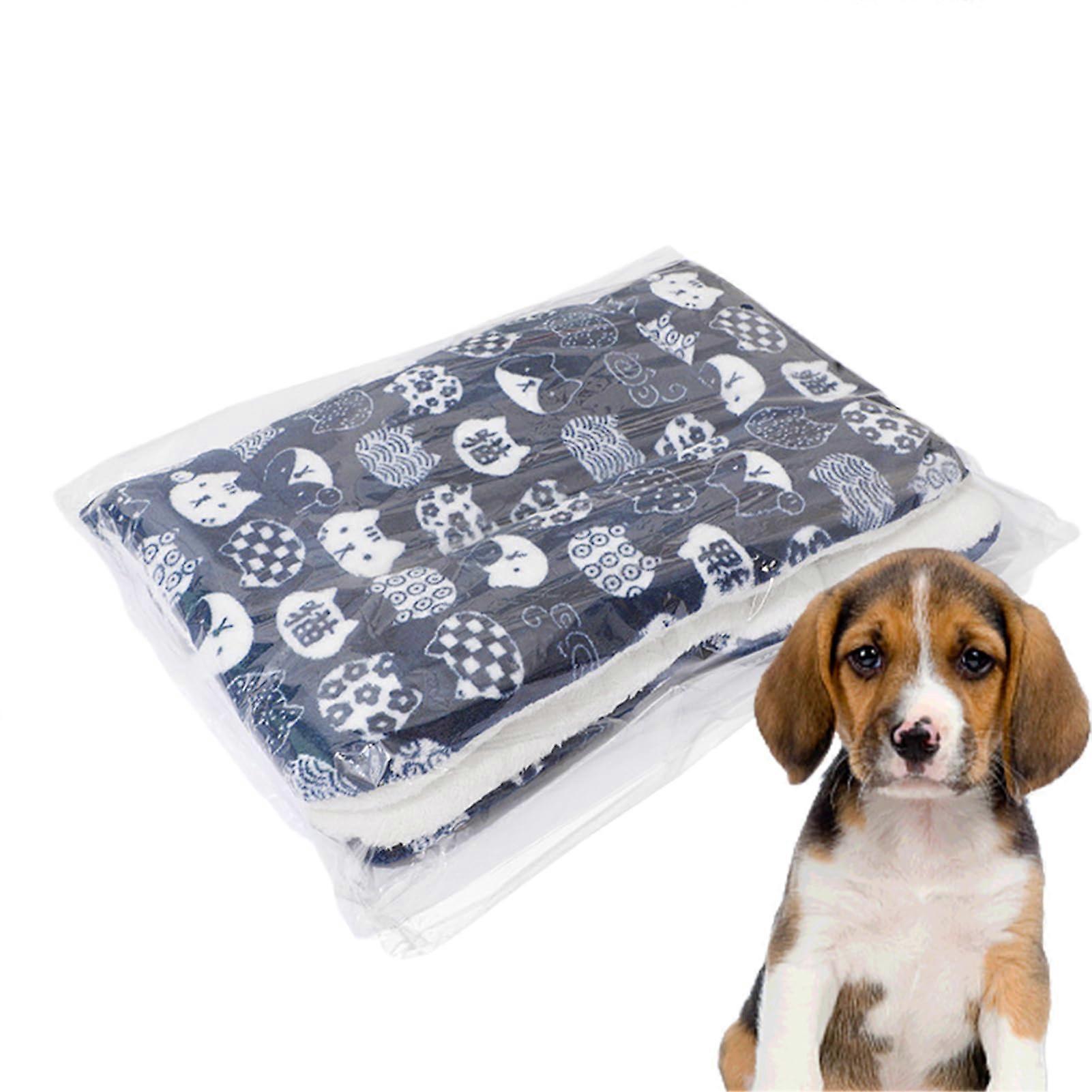 Cat Blankets for Indoor Cats Calming Cat Blanket Fleece Flannel Throw Soft Plush Kitten Blanket Medium Small Size