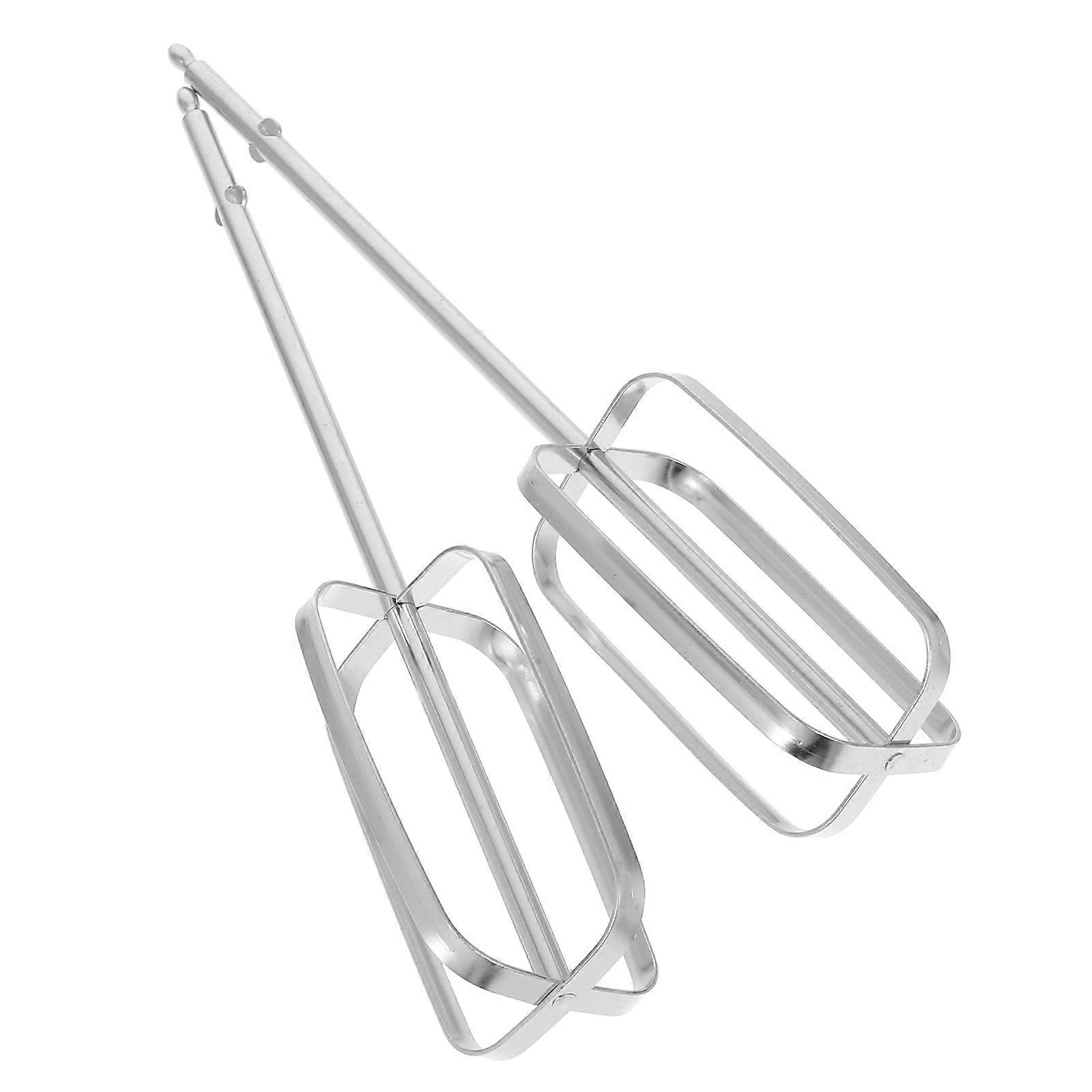 6Pcs Hand Mixer Beaters Attachments Stainless Steel for Baking Tasks