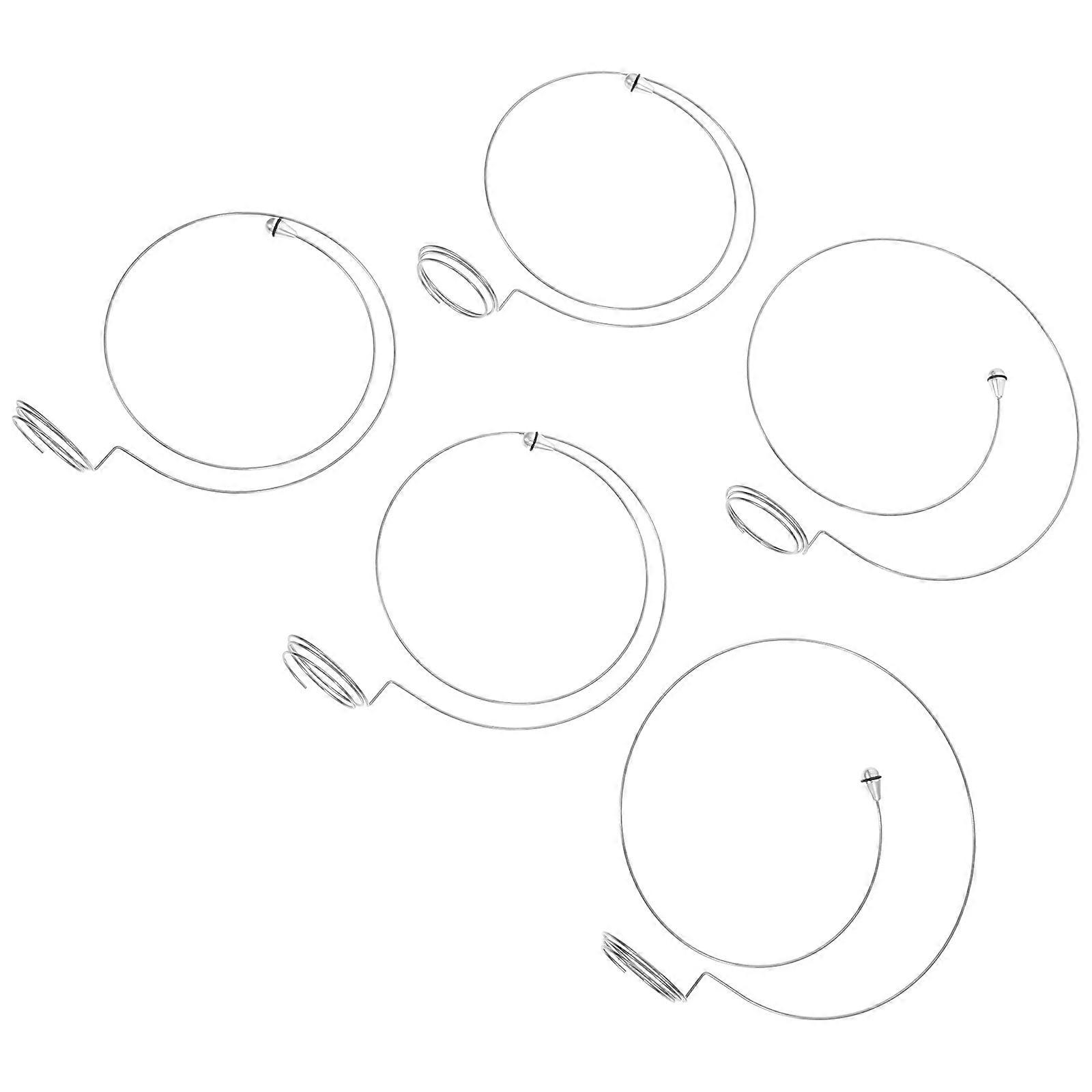 Magnifier Holder Loupe Fix Bracket for Watch Repair 25Pcs Silver