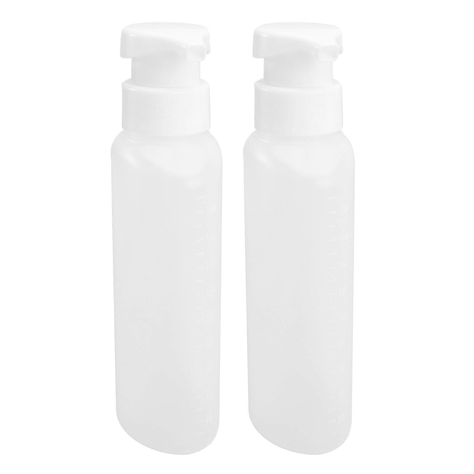 6Pcs Transparent Foam-Making Lotion Container Pump Bottles Refillable