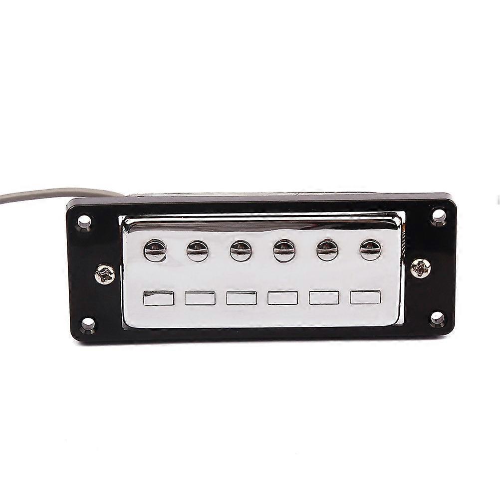 Mini Guitar Humbucker Pickup 2Pcs Electric Guitar Part For Guitar Players Pole Spacing 52mm Bridge Design