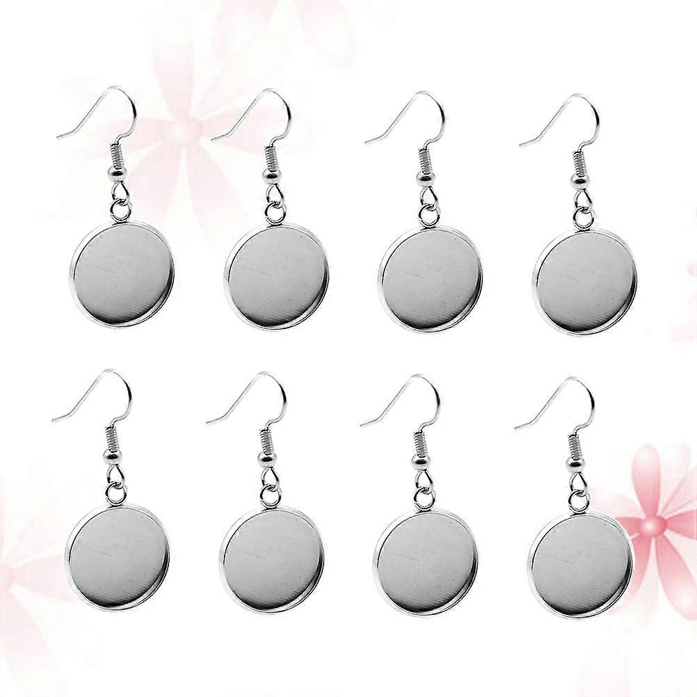 Silver Blanks Earring Wire Hooks for DIY Jewelry Making 36Pcs Pack