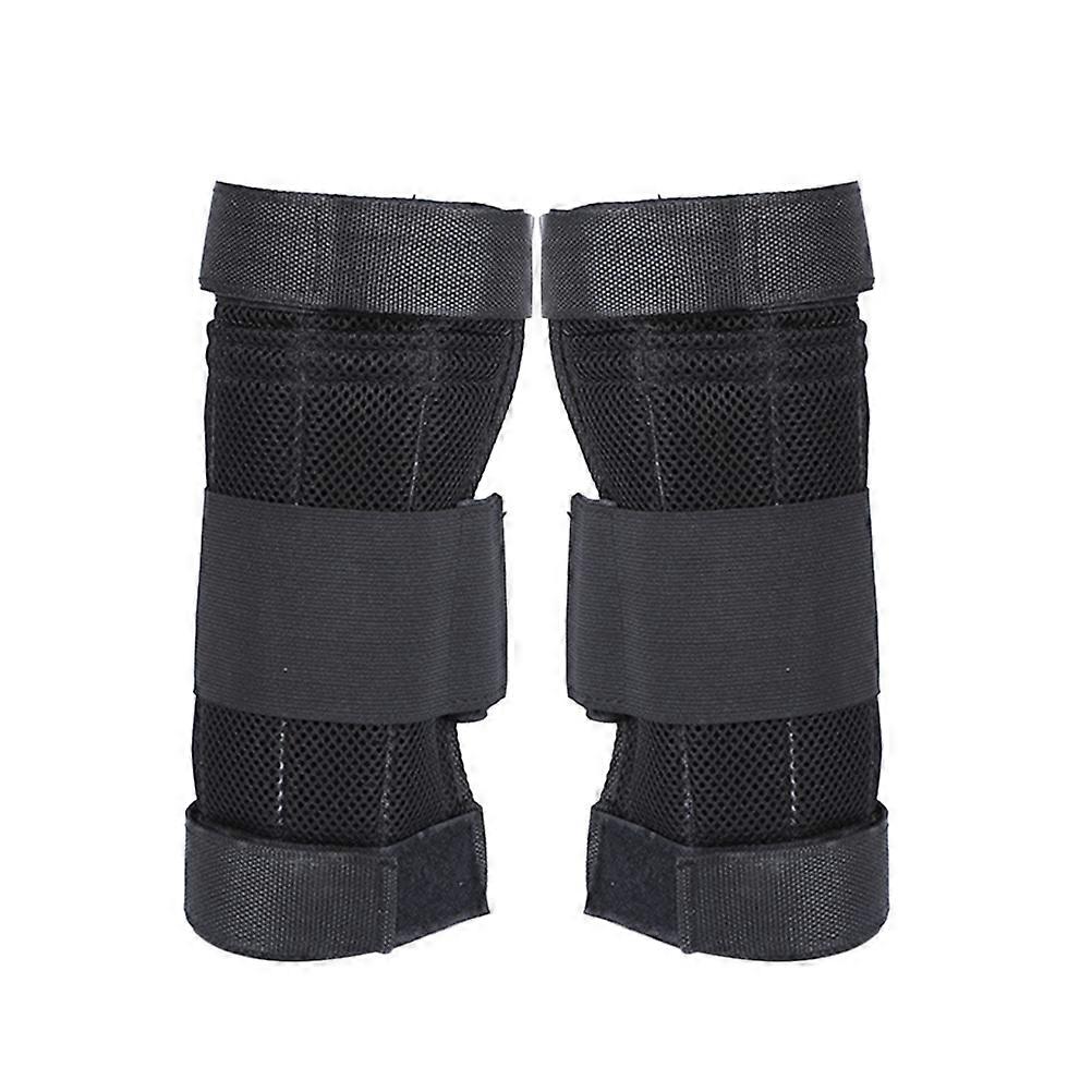 Weighted Leg Bands for Exercise Adjustable Leg Strap 2Pcs Pair Black