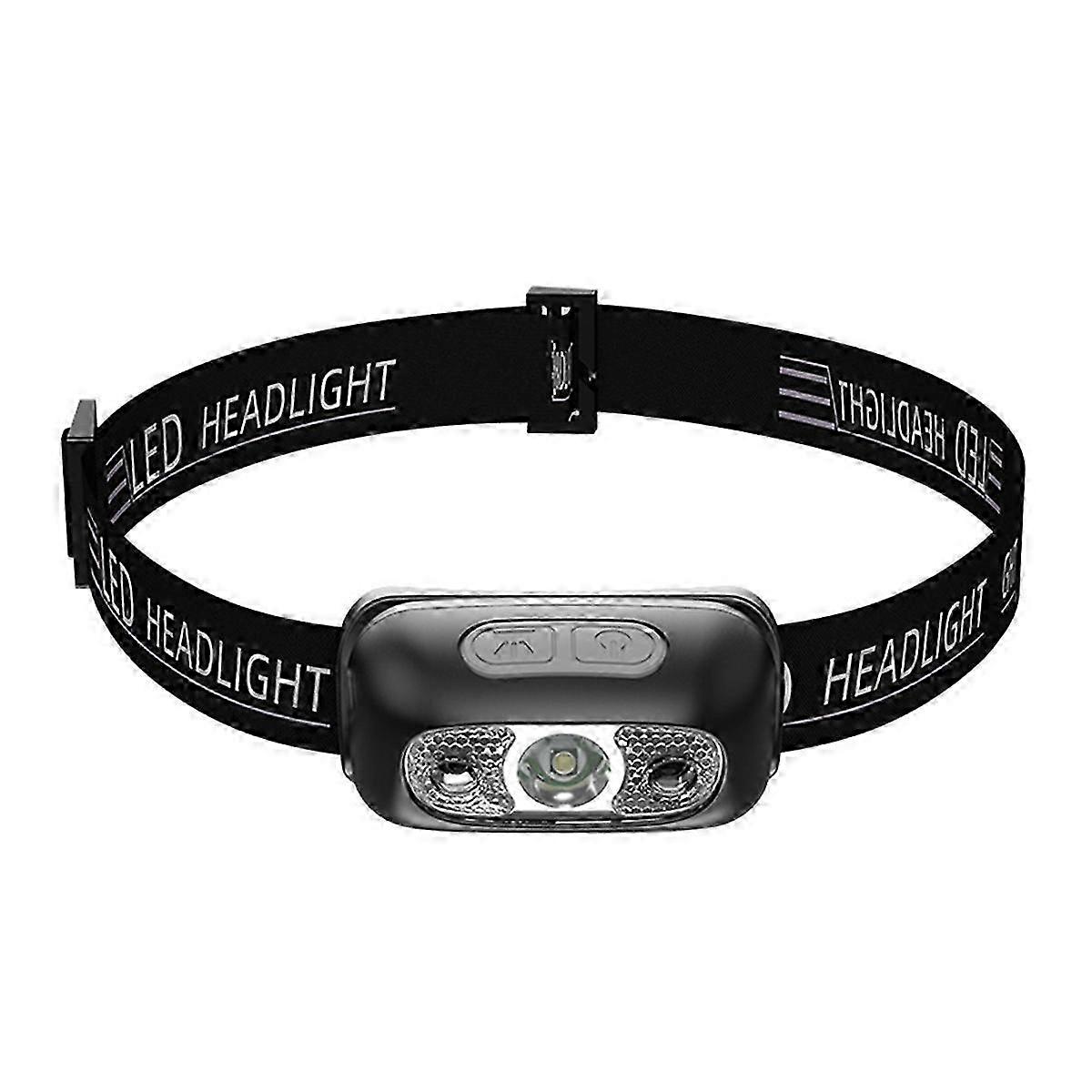 LED Rechargeable Headlamp Sensor Headlamp Waterproof Head Flashlight Portable Headlight Super Brigh