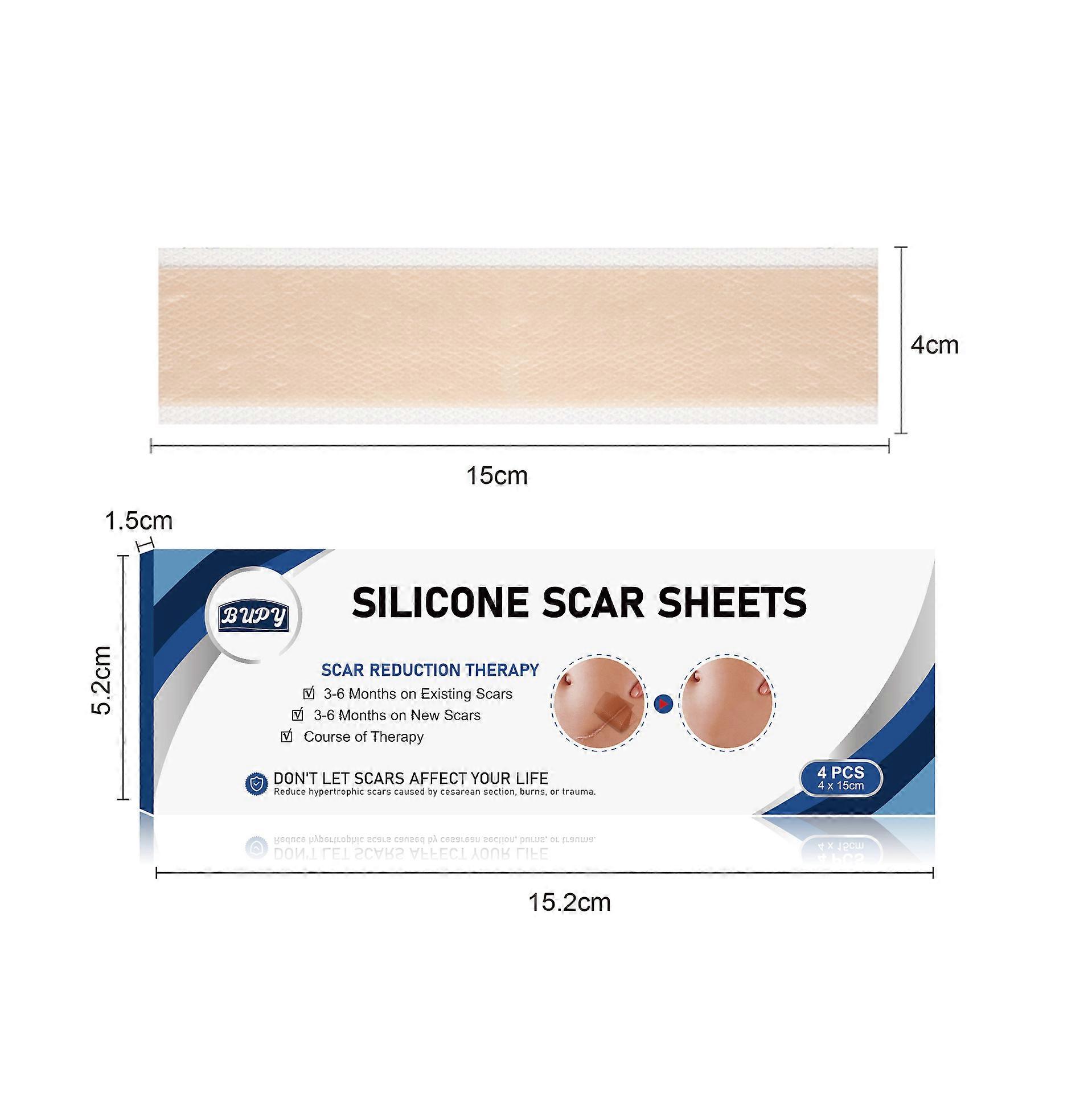 Σιλικόνης επίθεμα ουλών τζελ χειρουργική ουλή δέρματος χρώμα αόρατο έμπλαστρο ομορφιάς υπερπλασία ουλή φύλλο έμπλαστρο τύπου 1