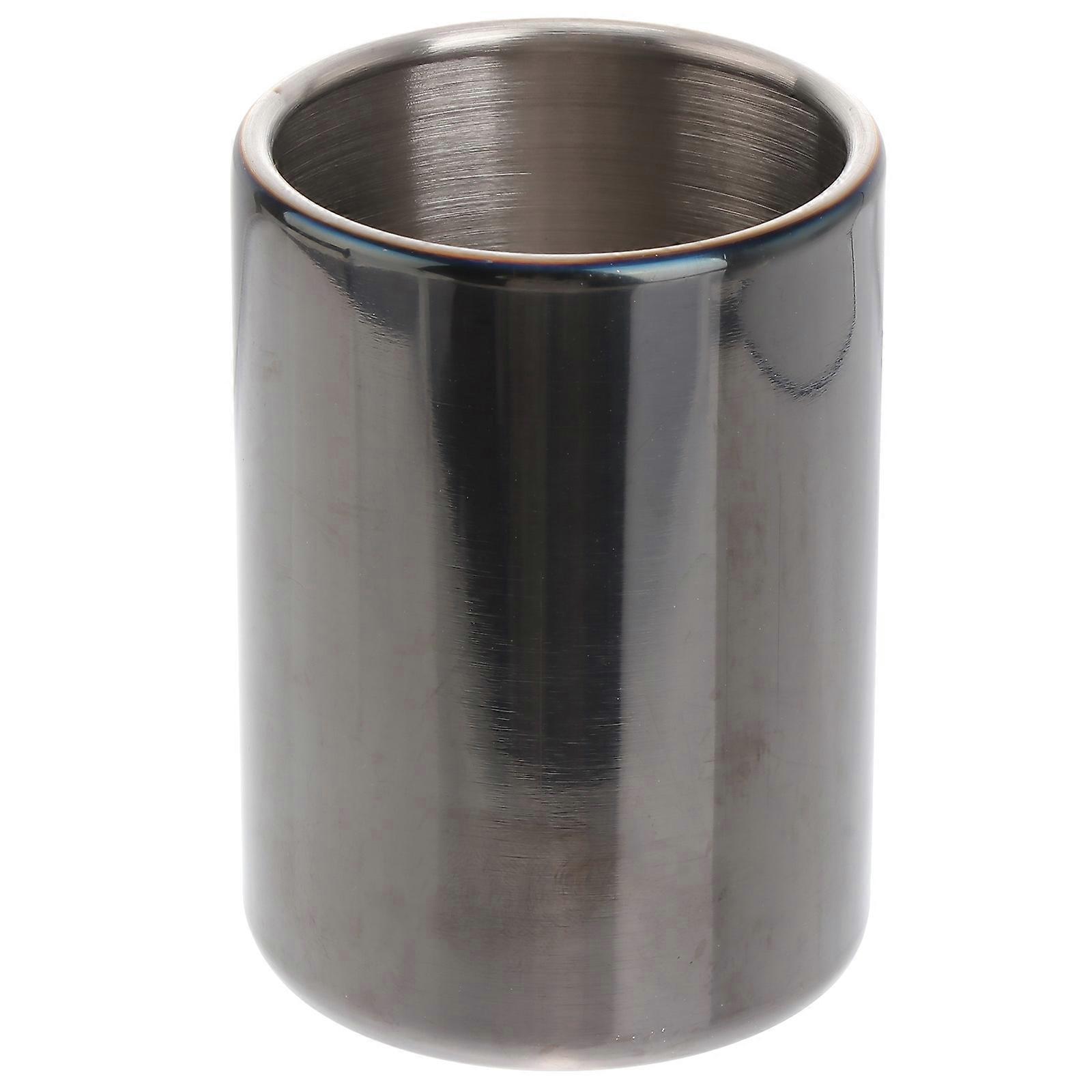 Stainless Steel Toothpick Container for Organizing 3Pcs Black Toothpick Box
