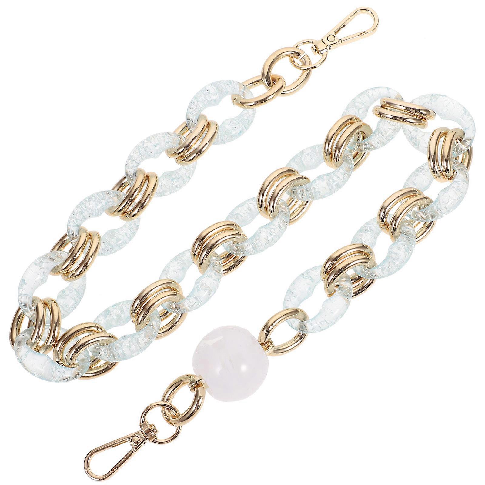 Vintage Handbag Chain Replacement Strap For Daily Use Purse And Shoulder Bag With 64CM Length 3Pcs