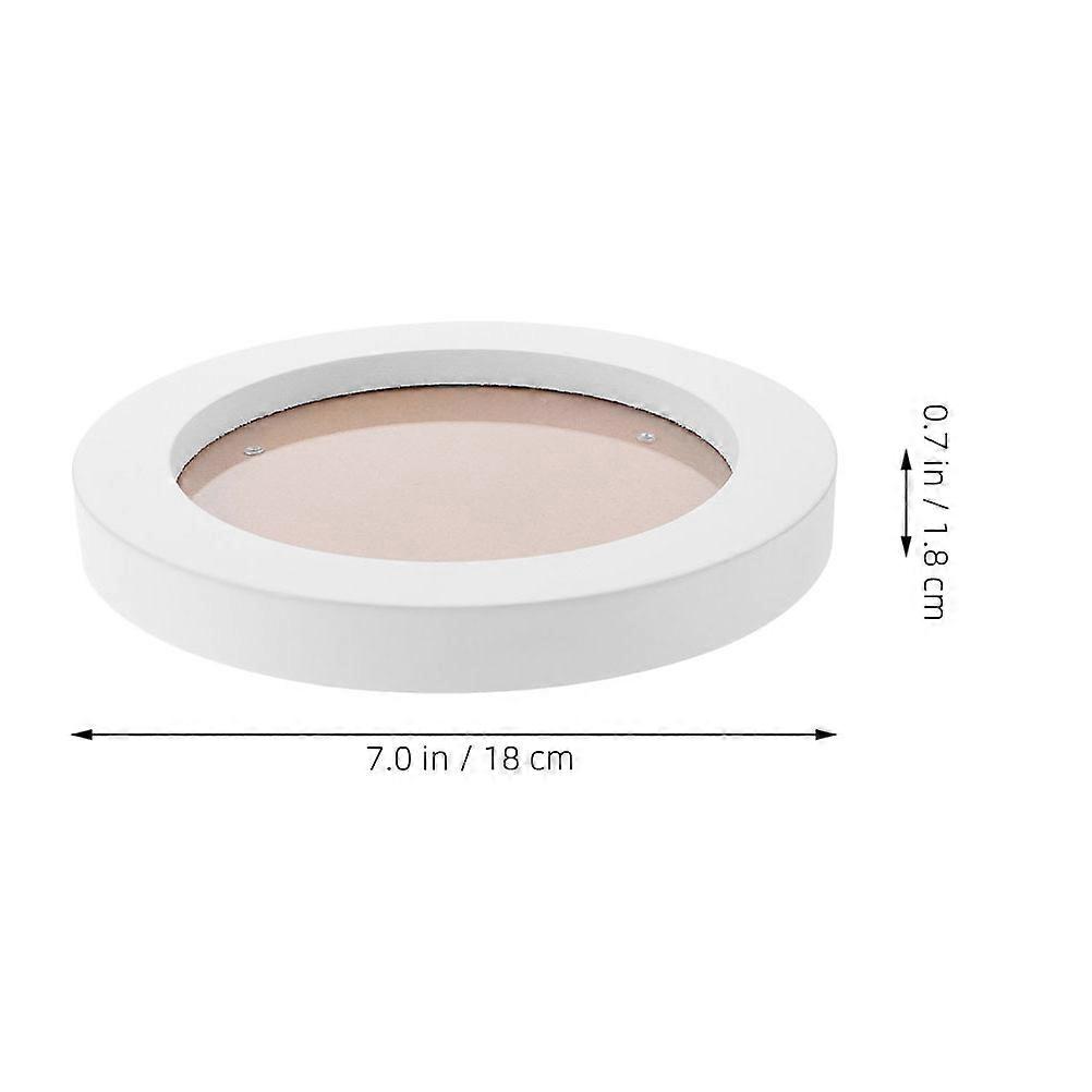 Modern Circular Photo Frame Display For Office Use 7.07x7.07in Minimalist 5Pcs