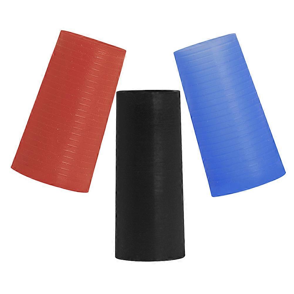 Acessórios para saxofone, capa de pescoço para saxofone, prática musical, cores sortidas, almofada protetora de silicone, 3 peças