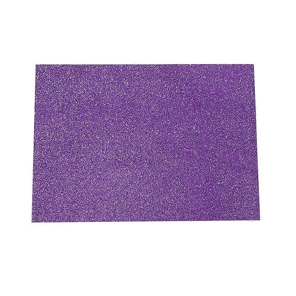 Purple Glitter Paper Cardstock for DIY 30Pcs Sparkling Craft Sheets