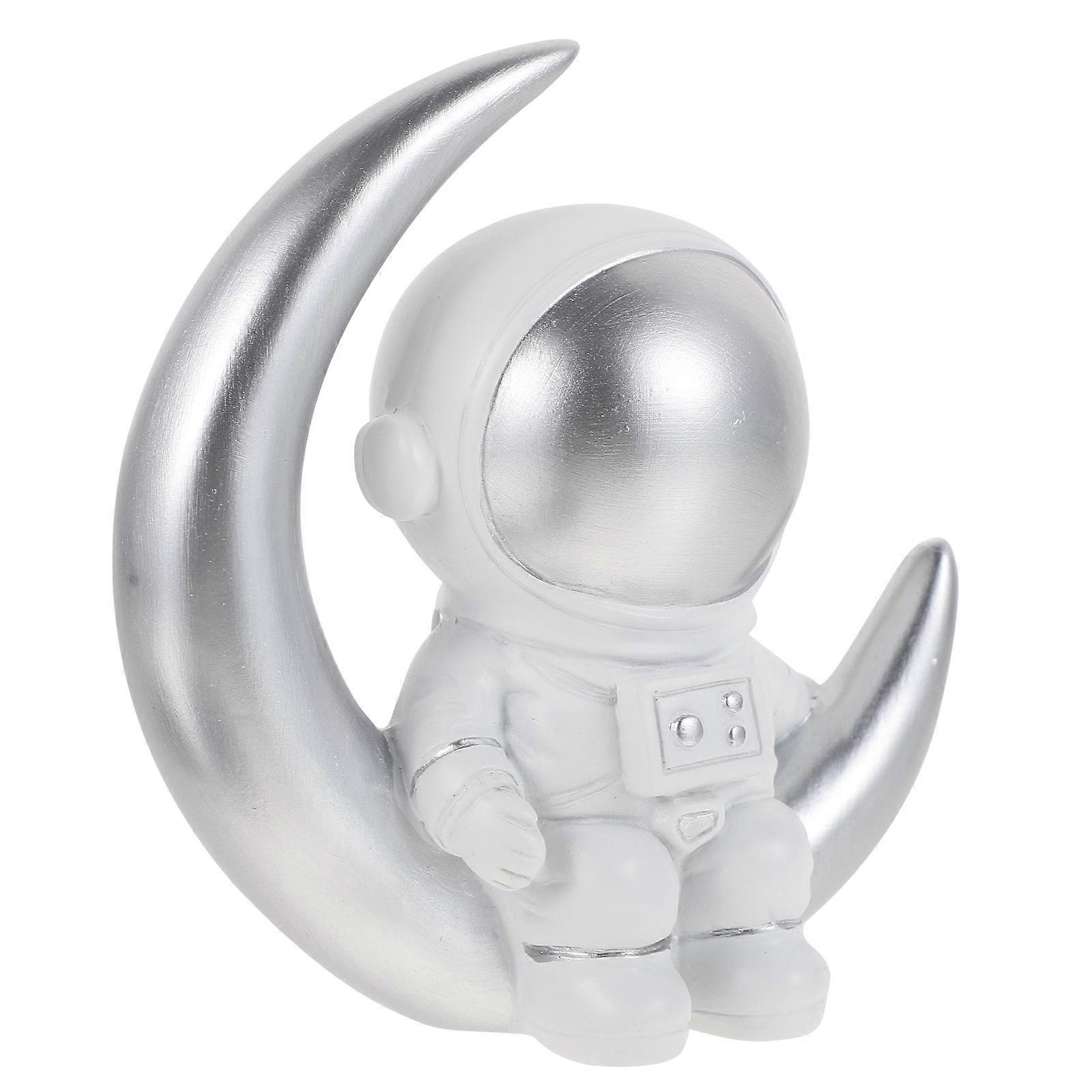 Space Boy Adorn Astronaut Desktop Decor for Decor 3Pcs Resin Figures