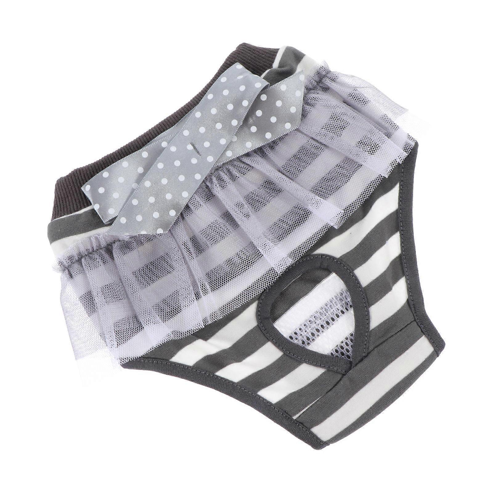 Dog Accessory Puppy Diaper for Hygiene 2Pcs Made of Cotton Material