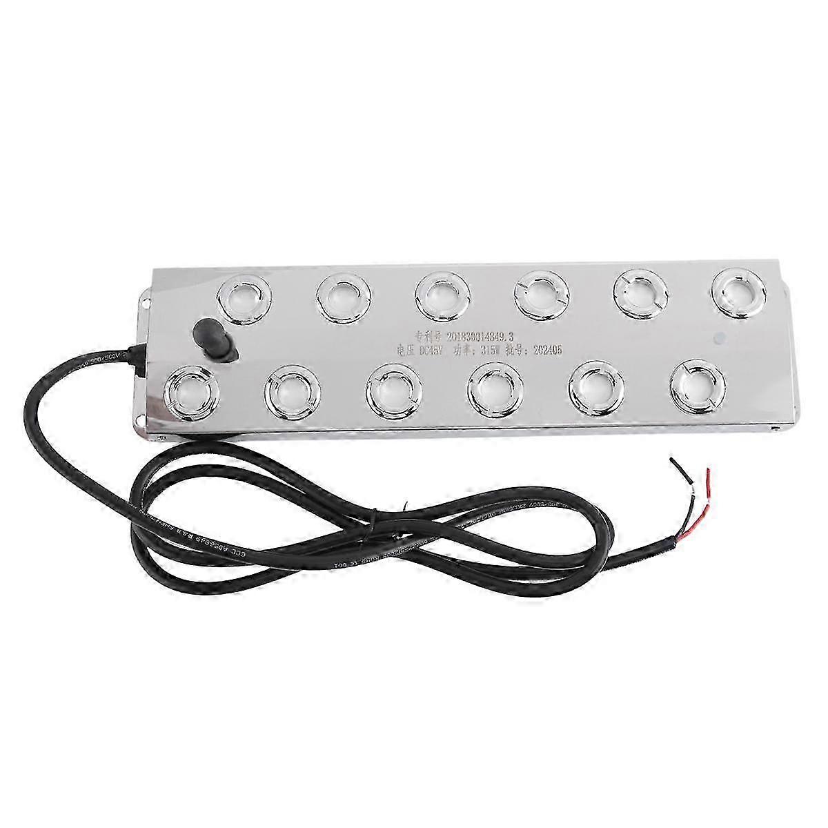 12 Heads Mist Maker Ultrasonic Mist Fogger Air Humidifier Water Fountain Fog Maker Machine Stainless Steel Fogger