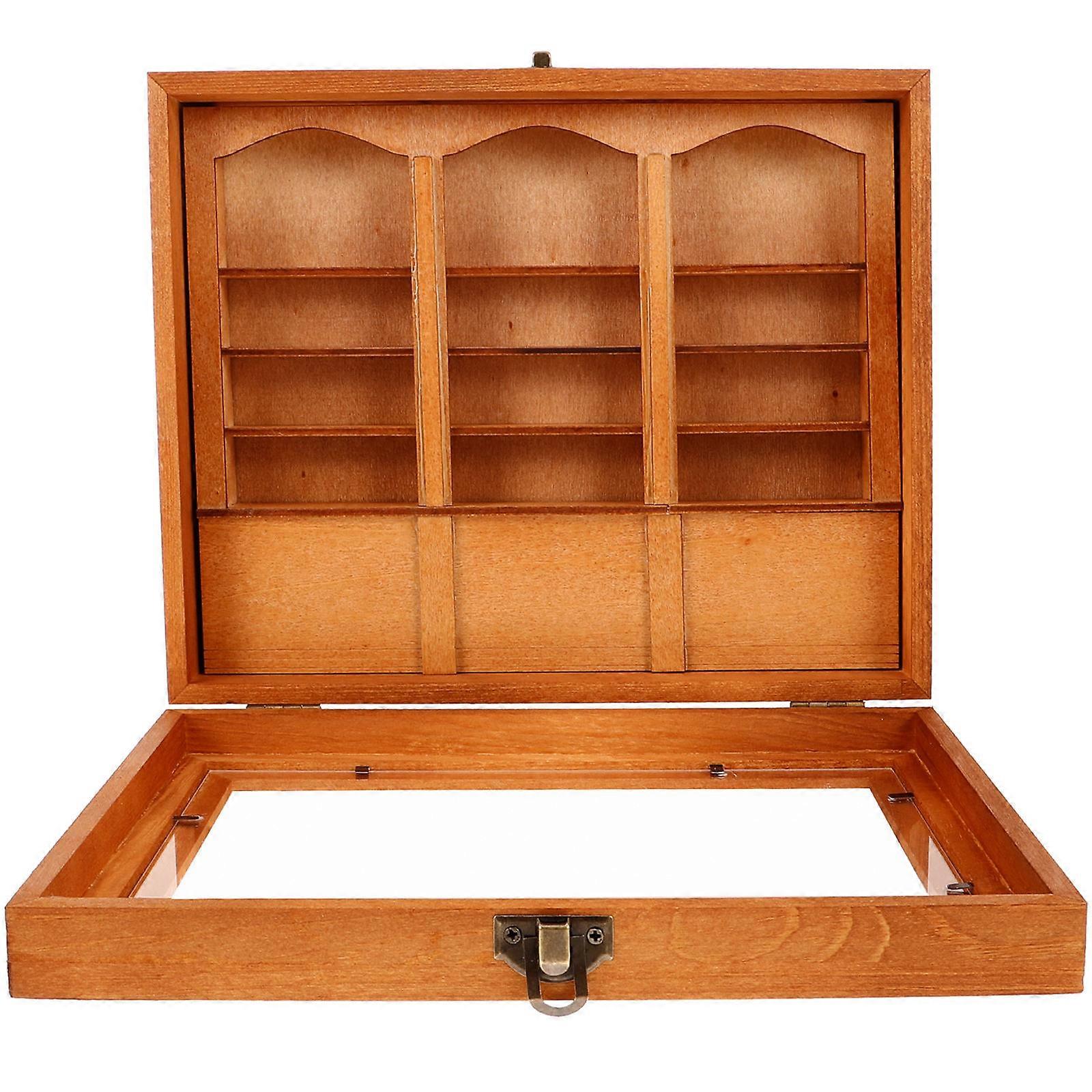 Miniature Wooden for Storage Use 3Pcs Set