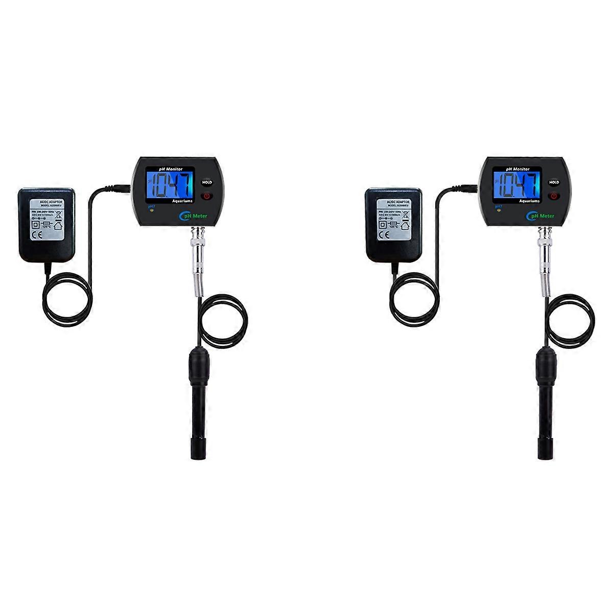 Digital Ph Meter Aquarium Drinking Water Online PH Monitor EU Plug