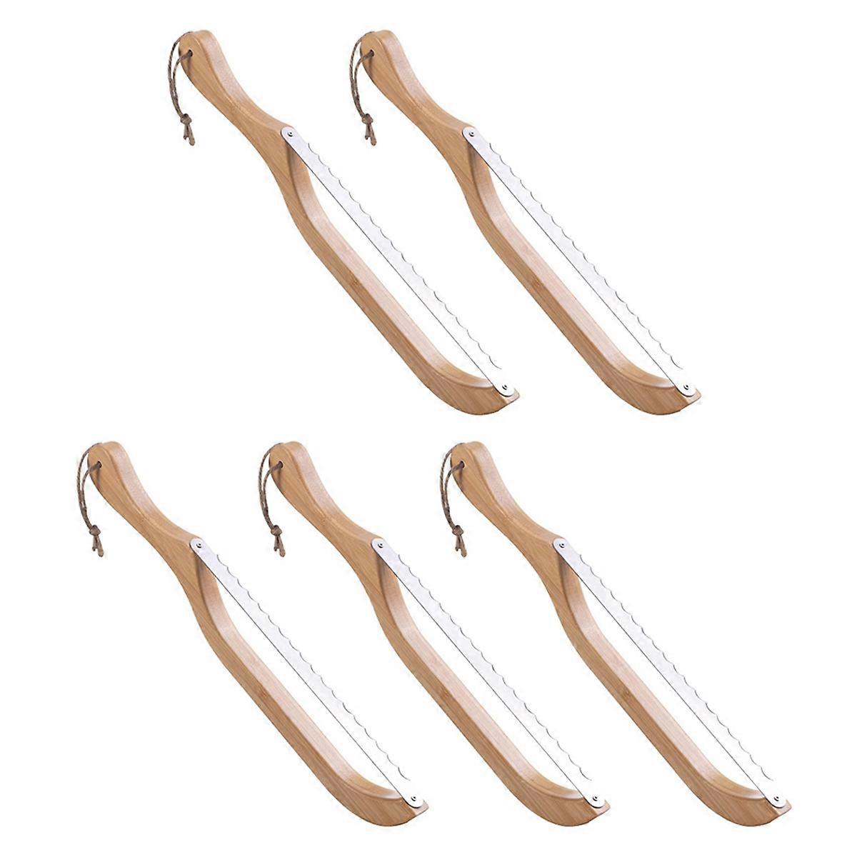 15.8In Serrated Knife with Handle for Homemade Bread Sourdough Cutter