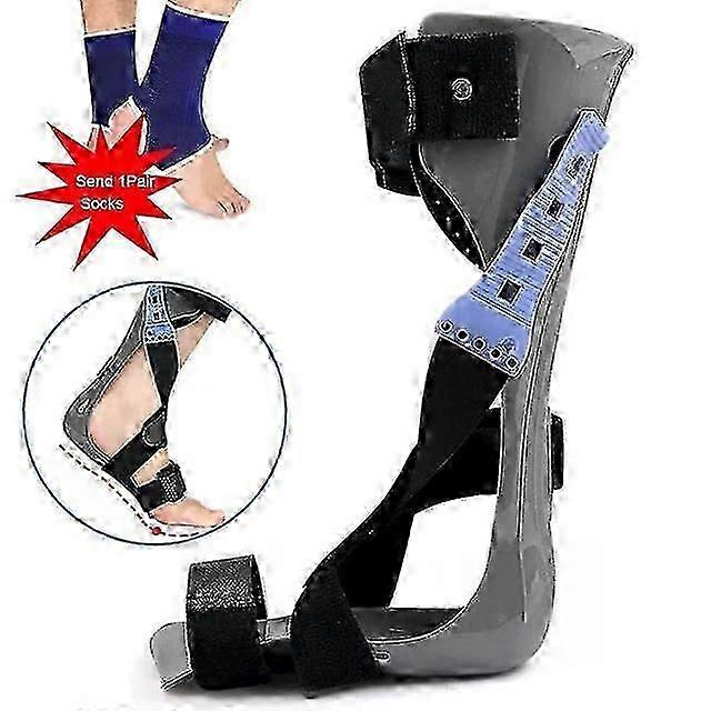 Adjustable AFO Drop Brace for Foot Support After Stroke or Hemiplegia