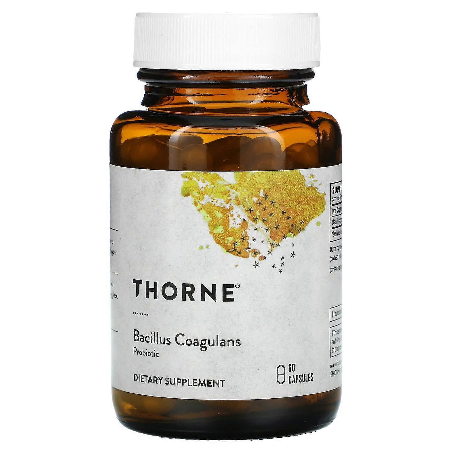 Thorne Research, Bacillus Coagulans, 60 Capsules