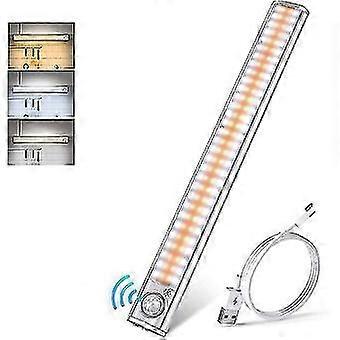 Led Under Cabinet Light Kitchen, 160 Leds 40cm Ultra Thin Dimmable Rechargeable