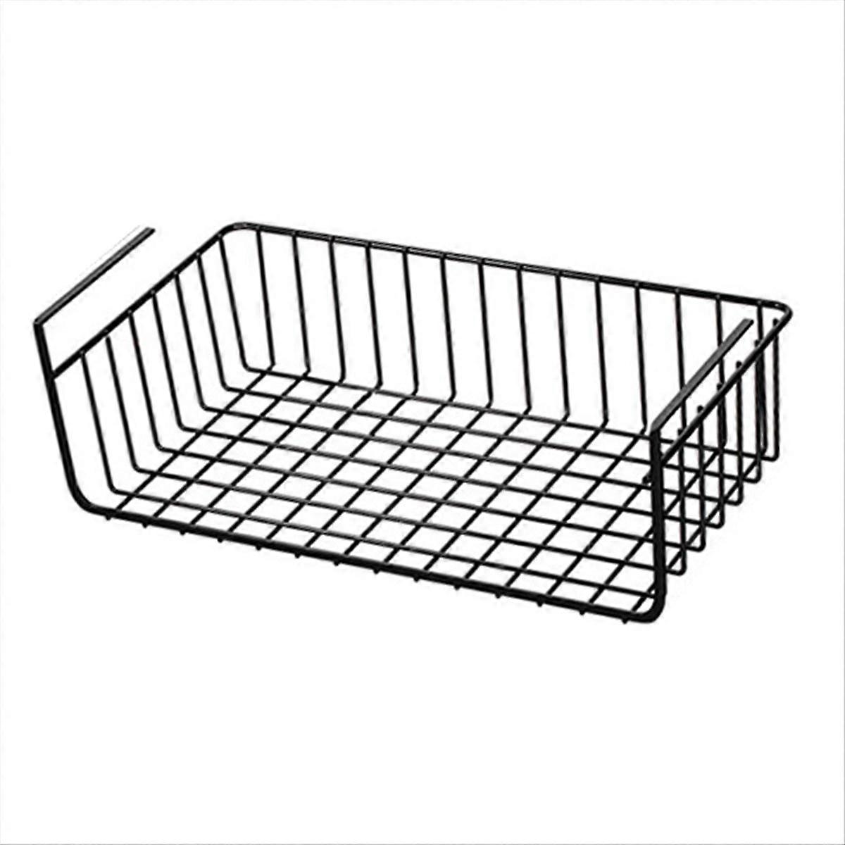 1PC Kitchen Organizer Shelf Under Table Hanging Net Basket B