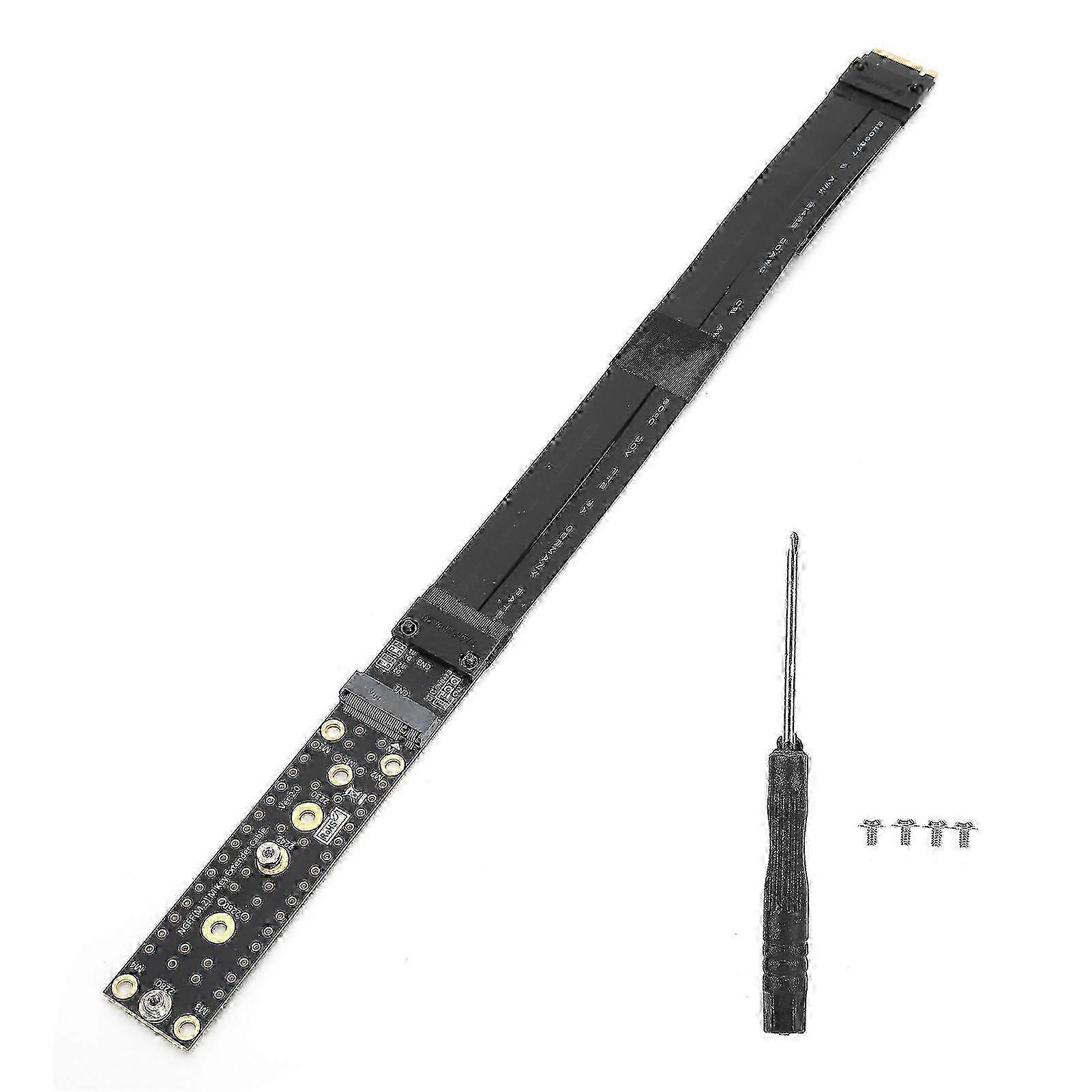 2025 Extension Cable NGFF Key M for Windows XP/Vista 32/64/Windows 7/Windows 8 /Windows 10 20CM