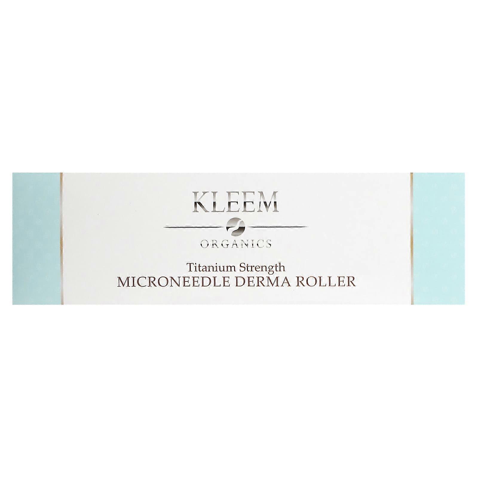 Microneedle Derma Roller, Titanium Strength, 1 Roller