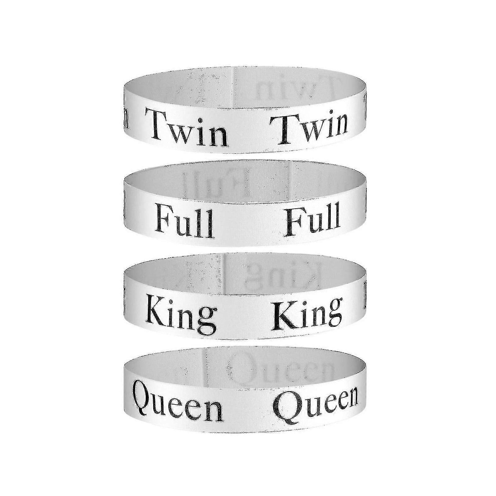 Bed Sheet Organizer Bands - Keepers and Linen Labels