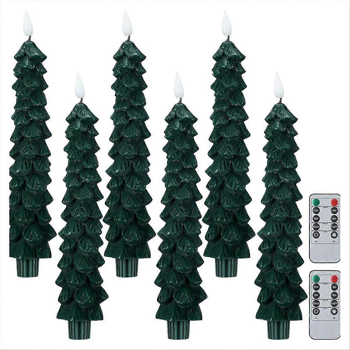 LED Christmas Pine Cone Simulation Candle Lamp