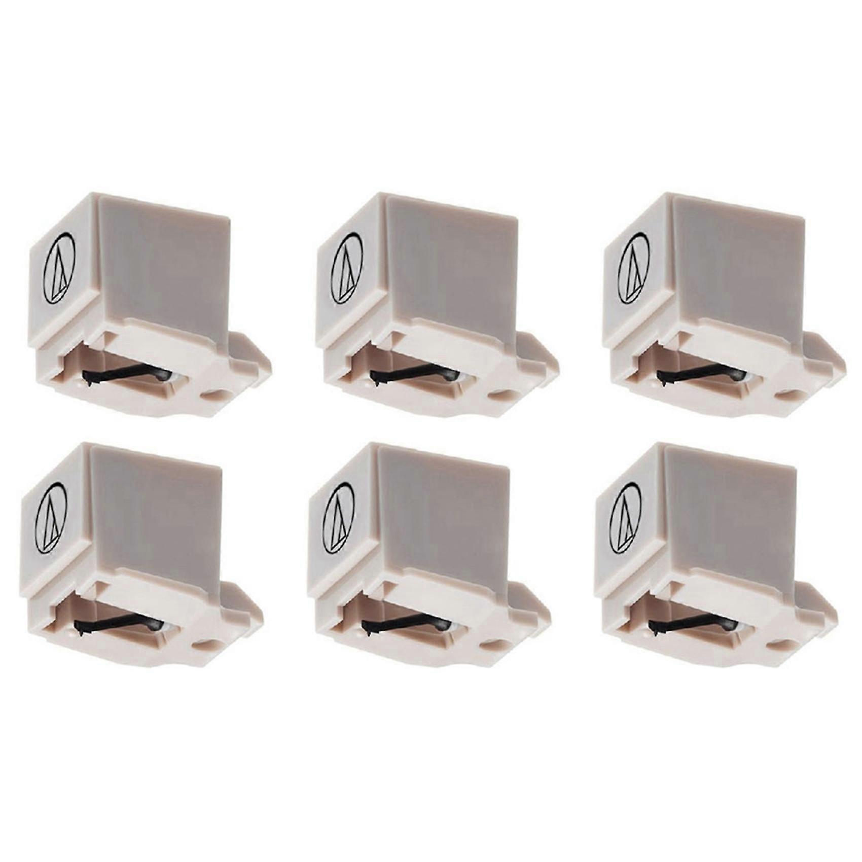 6Pcs Turntable Cartridge Replacement Stylus ATN3600L Needle for Turntable Phonograph Platenspeler Records Player