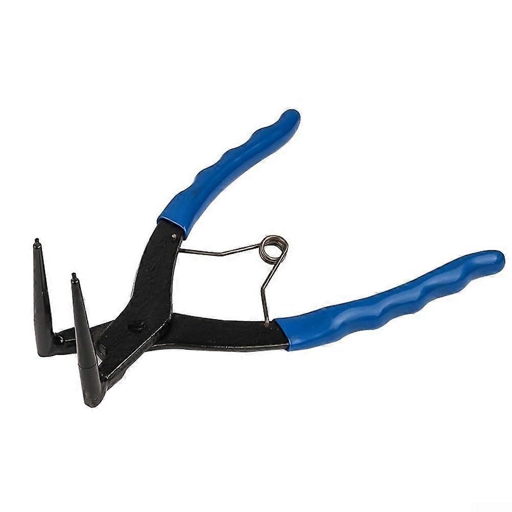 Long Reach Snap Ring Pliers 90Degree Bent Tip for Internal Circlip Extraction in Industrial and DIY Projects