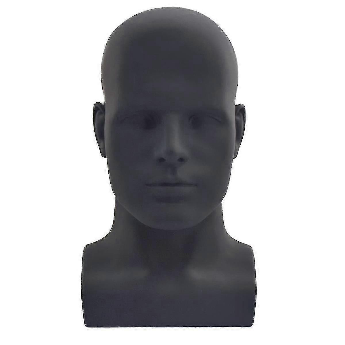 Mann Mannequin Head Profesjonell Manikin Head For Display Parykker hatter hodetelefon display stativ (matt-yuyu