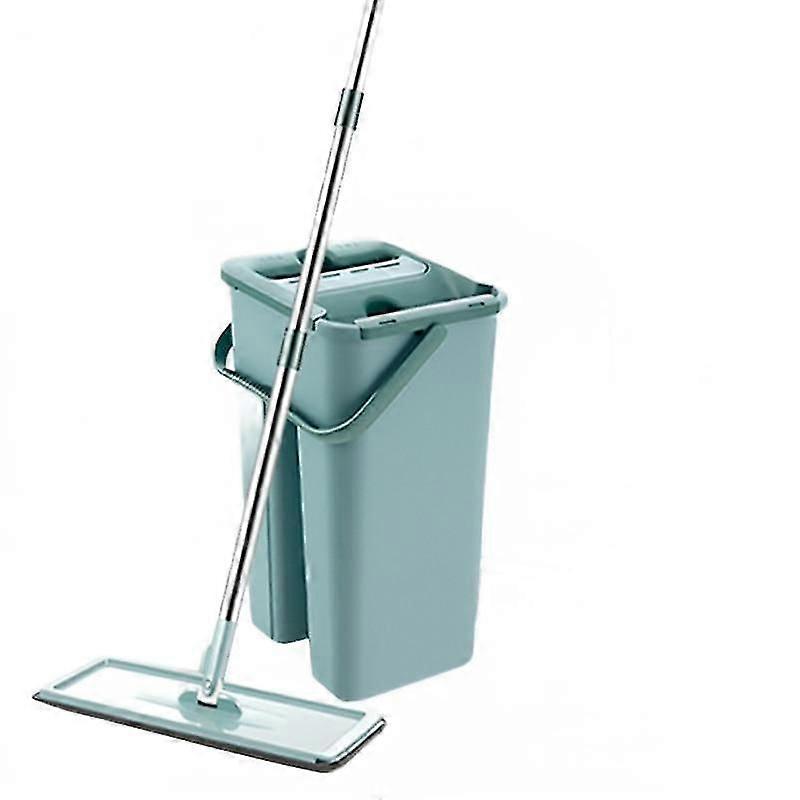 Rotating Mop Bucket Free Of Hand Washing, Absorbent Lazy Household Wet And Dry Mop Bucket