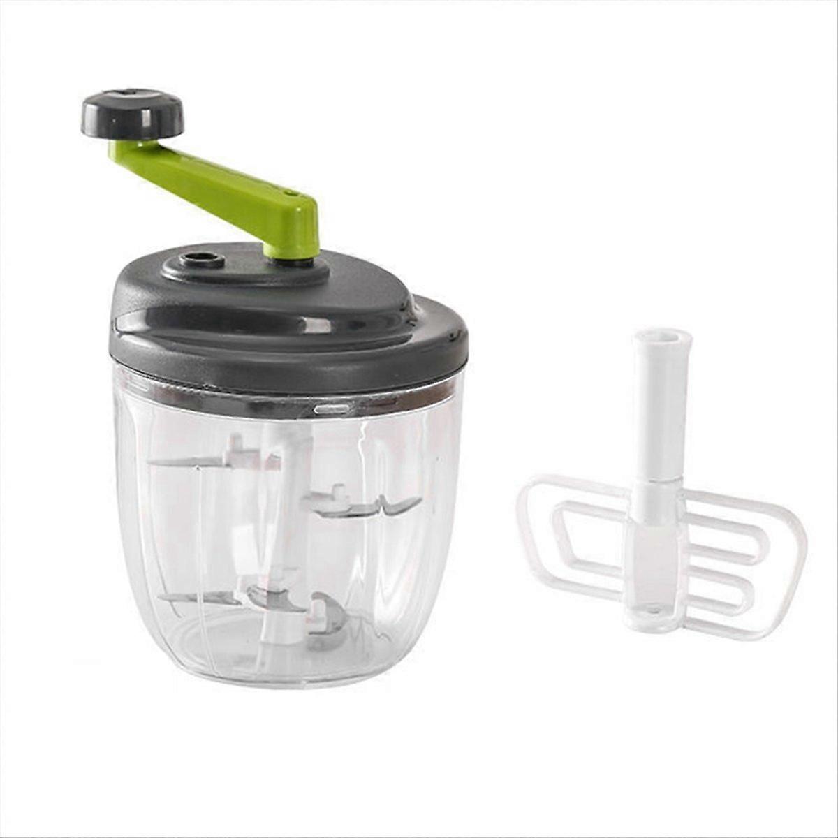 Handhakselaar, handmatige hakselaar, handslinger uienspinner